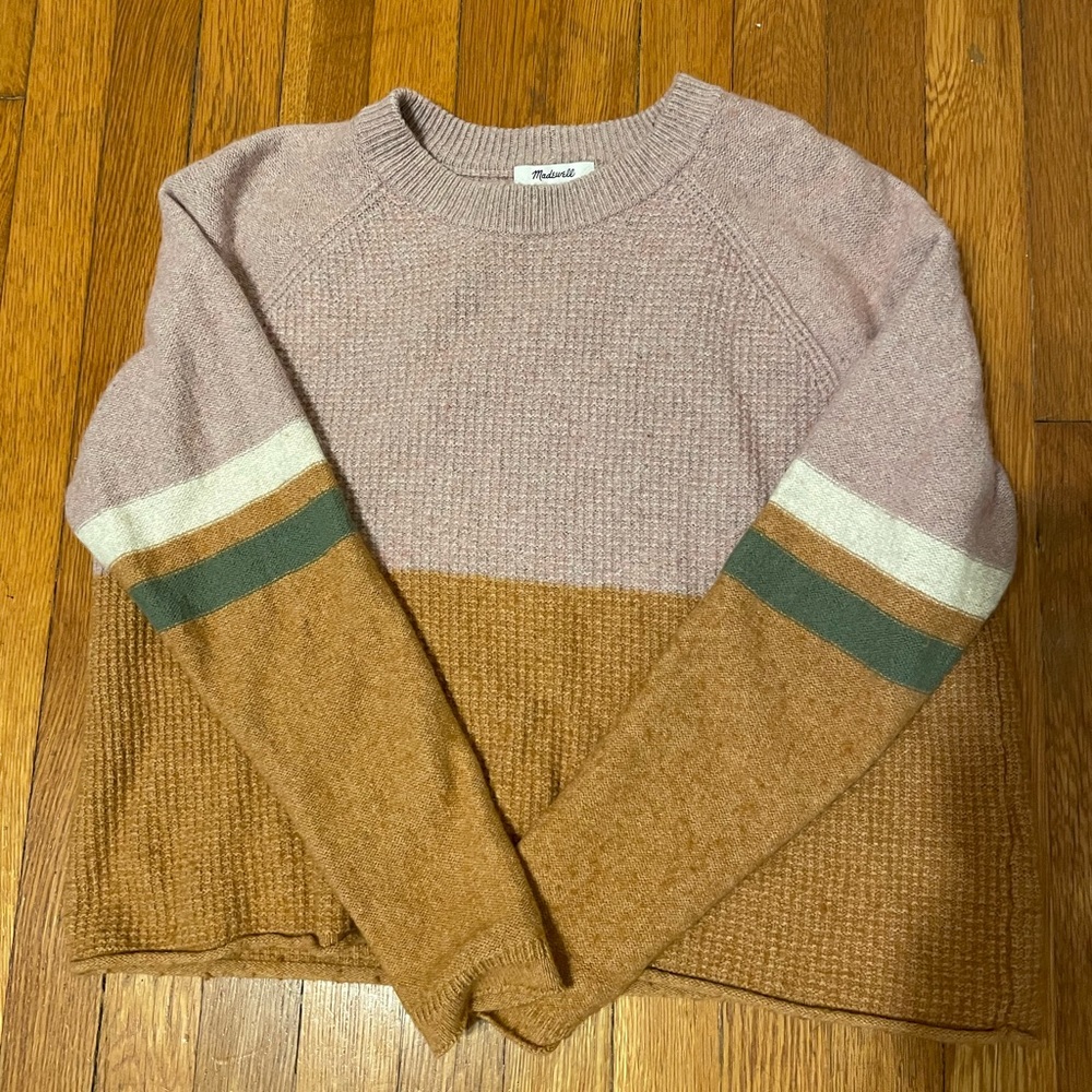 Madewell Waffle Knit sweater